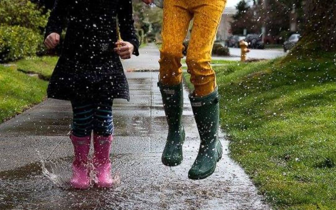 Sorry kids – no more splashing in puddles at school!